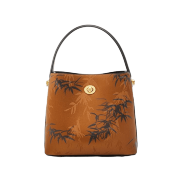 Non-legacy Bamboo-Weave Brocade Tote Bag