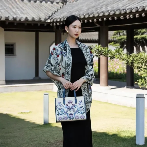 Wanhua Wenjin Suzhou Embroidery Handbag - Image 2